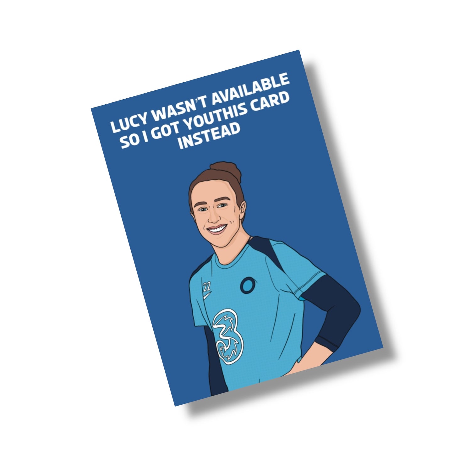 A5 Chelsea, Lucy Bronze Card