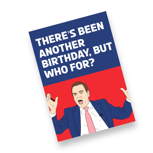 A5 Jeff Stelling Birthday Card