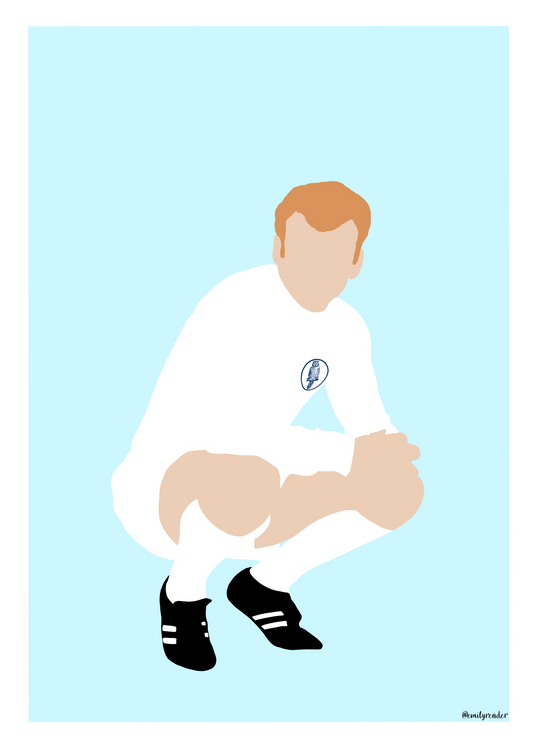 A4 Billy Bremner Print