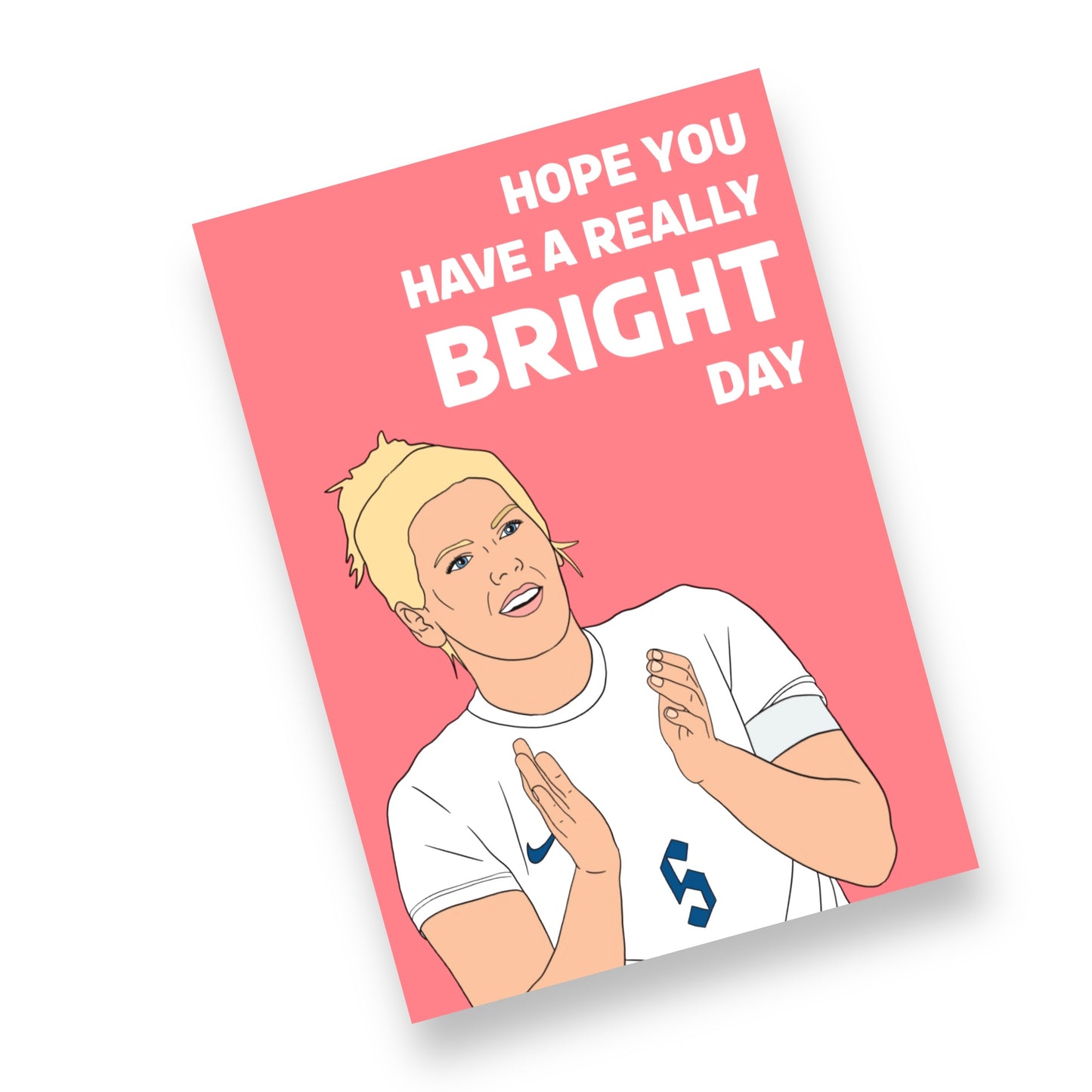 A5 England Lioness, Millie Bright Card