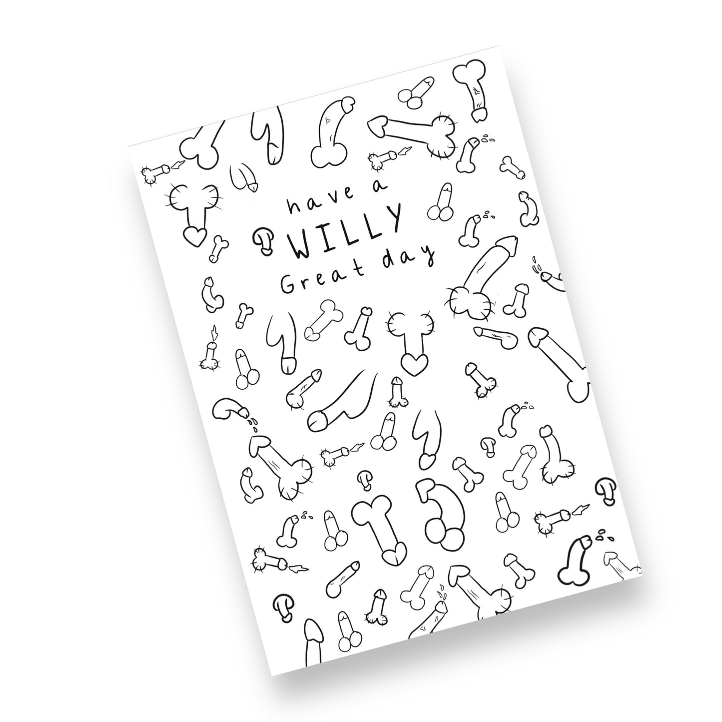 A5 Willy Great Birthday Card