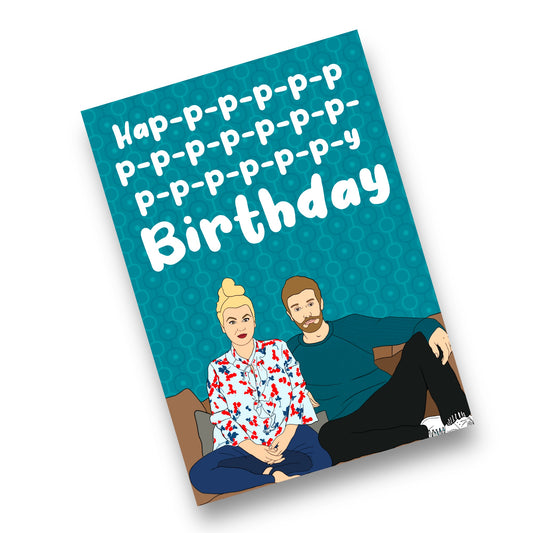 A5 Shagged, Married, Annoyed Birthday Card