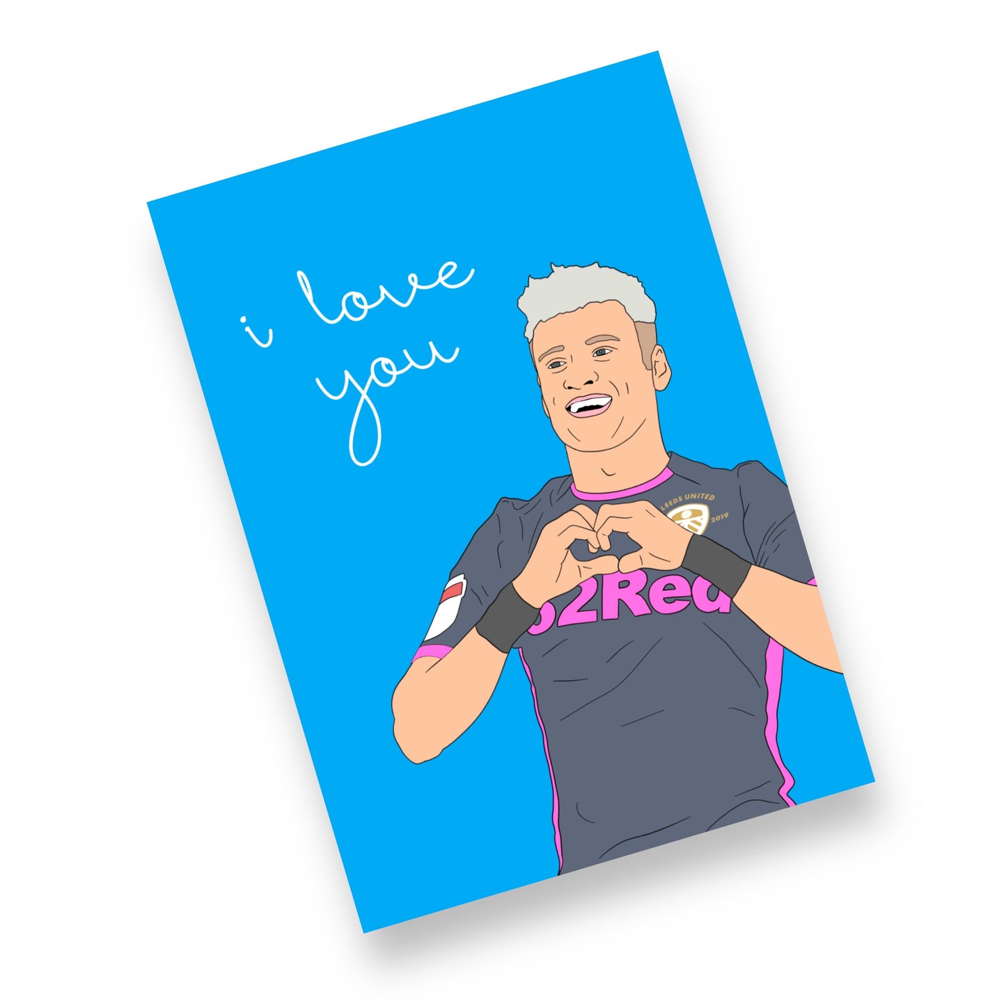 A5 Leeds United, Alioski ‘I Love You’ Card