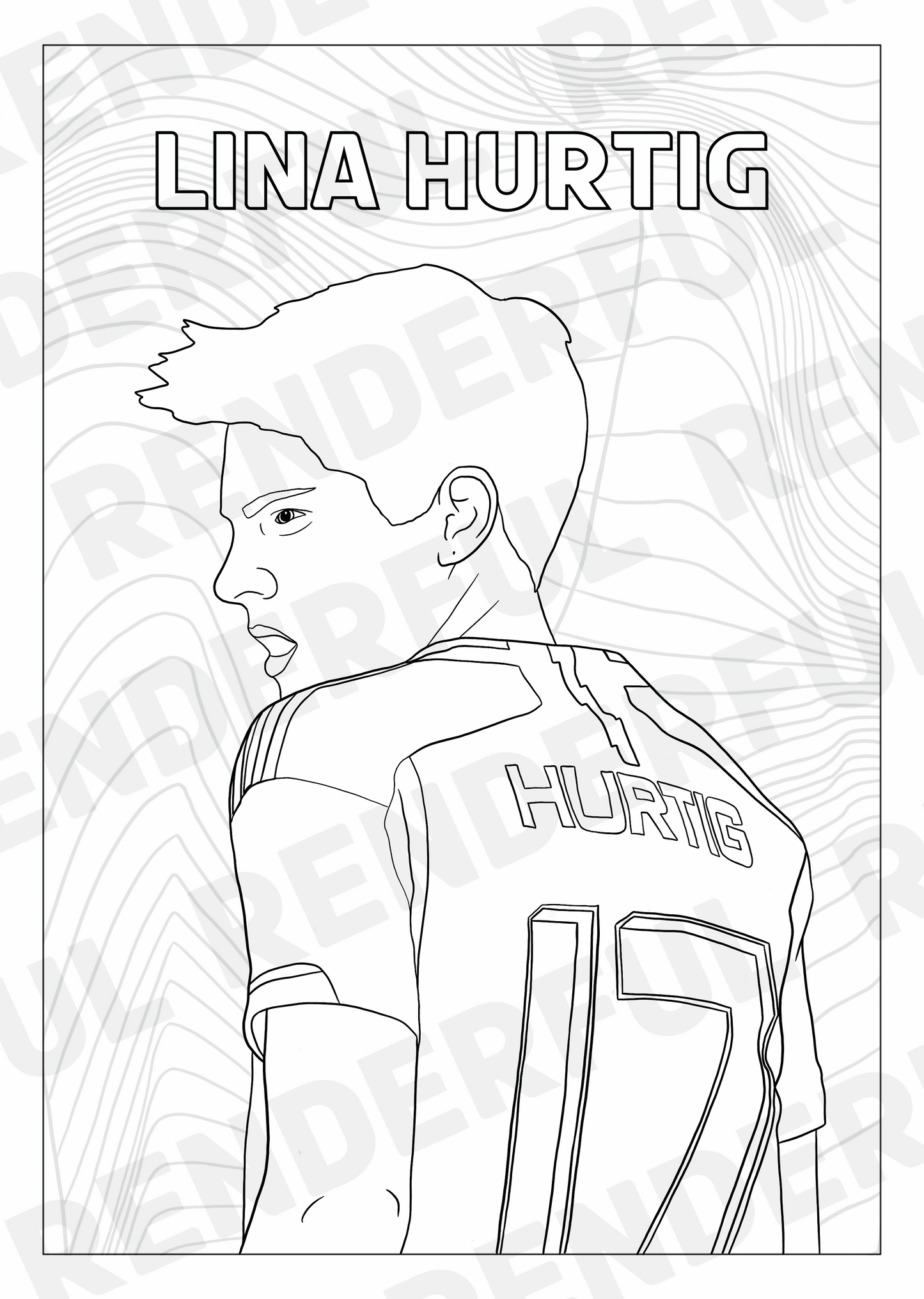 A4 Arsenal Women 2023/24 Inspired Colouring Book