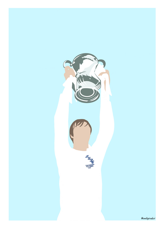 A4 Jack Charlton Trophy Print