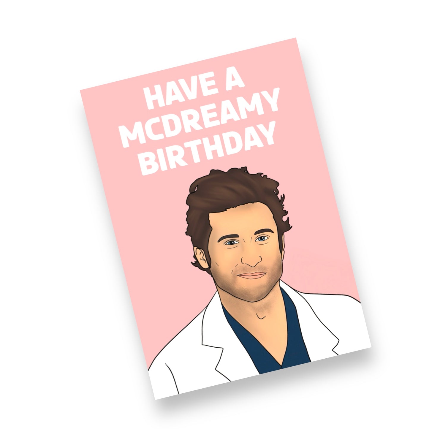 A5 Greys Anatomy, Dr McDreamy Card