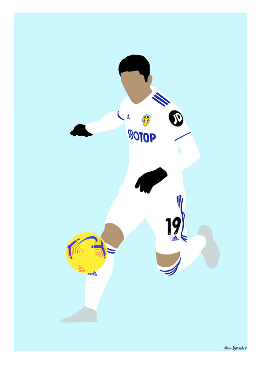 A4 Pablo Hernandez (White Kit) Print