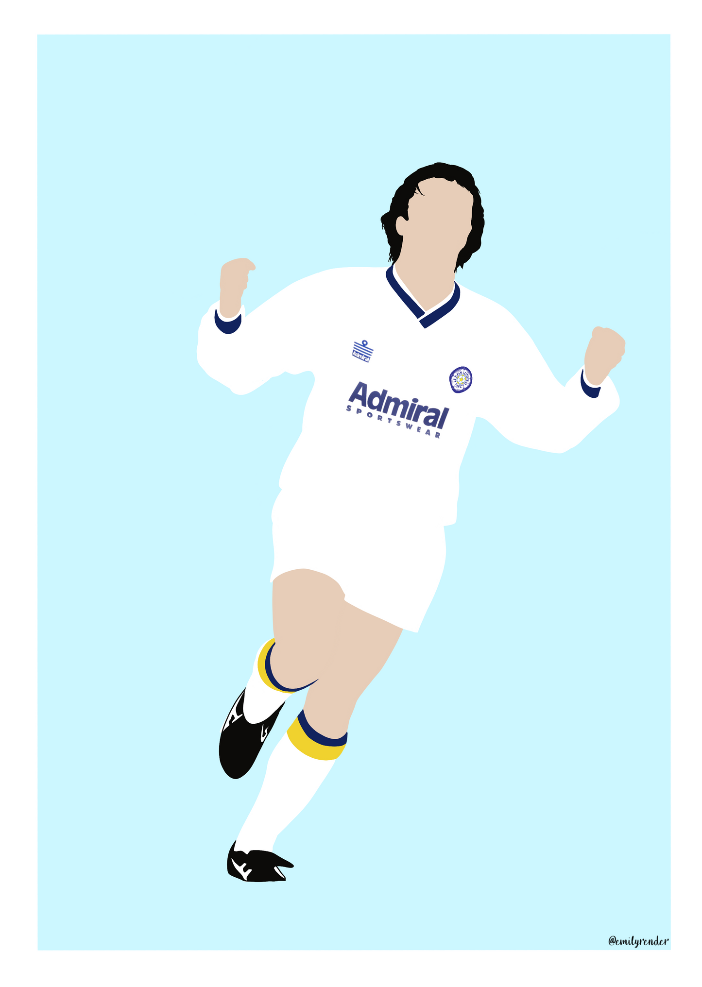 A4 Gary Speed Print