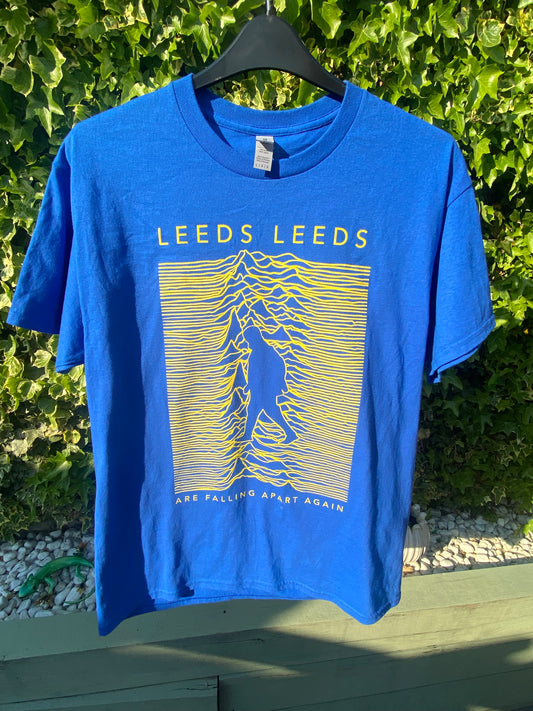 Blue Leeds Are Falling Apart (Bielsa) T-shirt