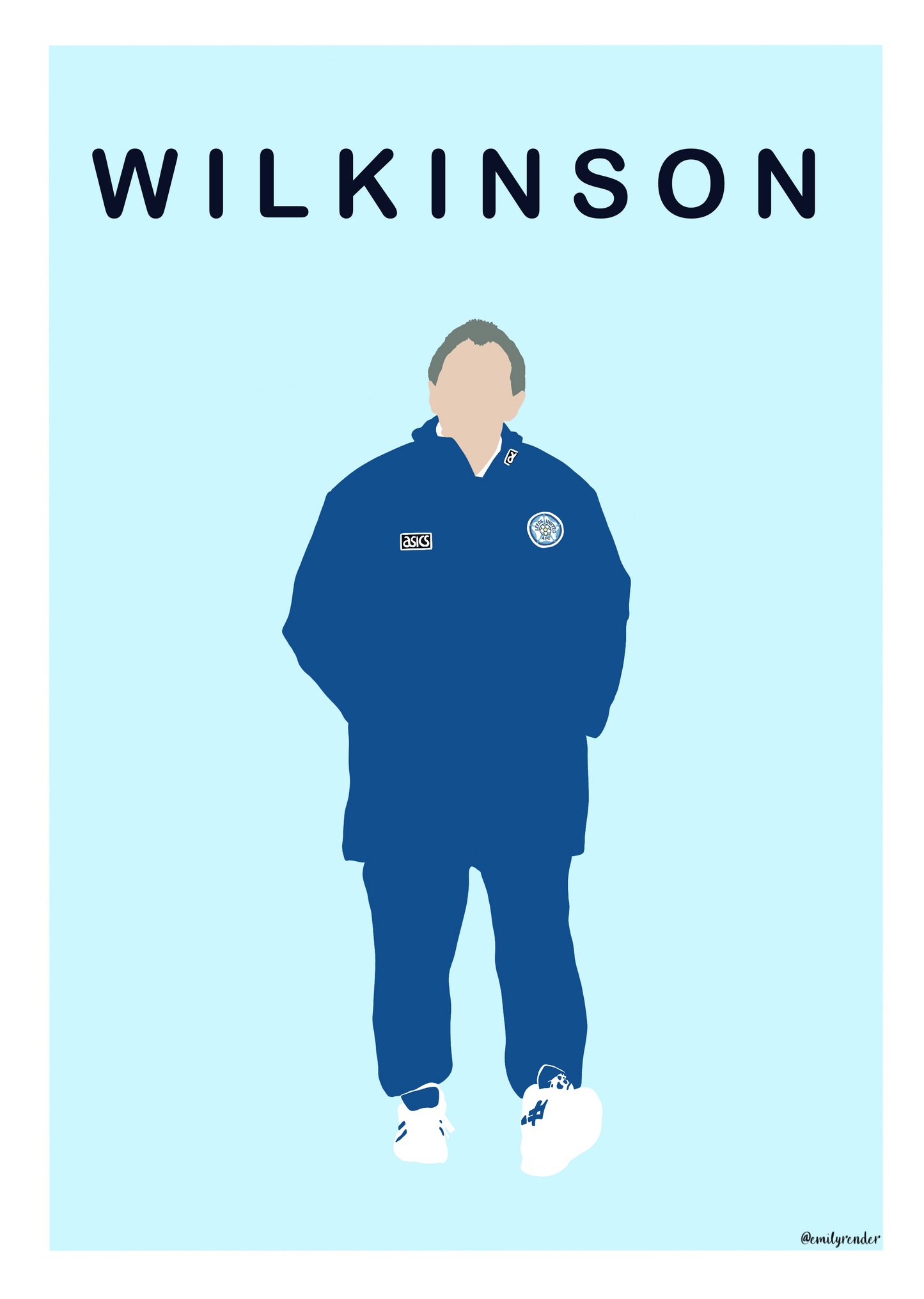 A4 Howard Wilkinson Bucket Print